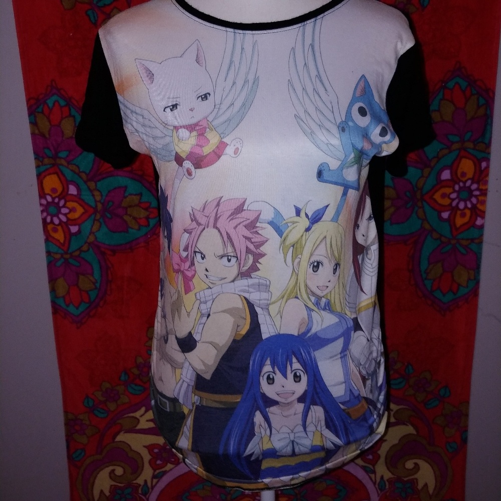 Fairytail T-shirt Merchandise Used Womens Small